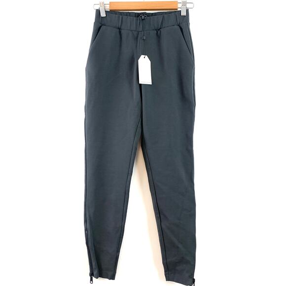 NWT Universal Standard Moro Pocket Signature Ponte Zipper Skinny Pants Size 3XS - Picture 3 of 7